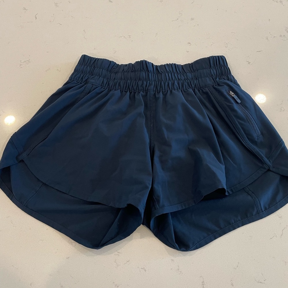 Track That High-Rise Lined Short (Navy)